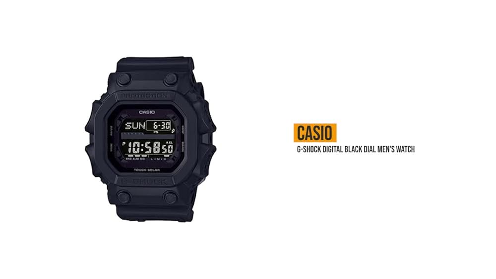 Casio G-Shock GX-56BB Matte Black Digital Watch - Image 3