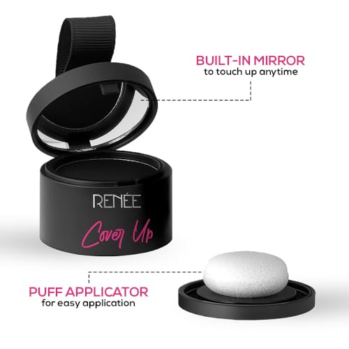RENEE Cover-Up Hair Powder - Black - Image 5