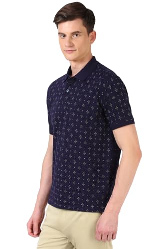 Peter England Men's Cotton Regular Fit Polo T-Shirt - Image 4