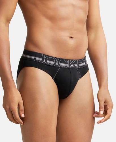 Jockey US17 Men's Super Combed Cotton Rib Brief - Image 3
