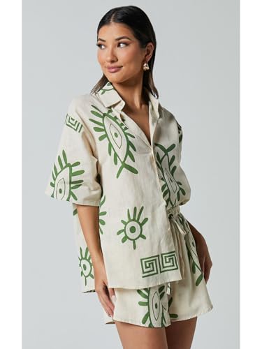 Leriya Fashion Stylish Co-ord Set for Women – Trendy Korean Summer Travel Outfit | Pajama Set For Wo - Authentic Leriya Fashion | UrbanThreads - Image 5