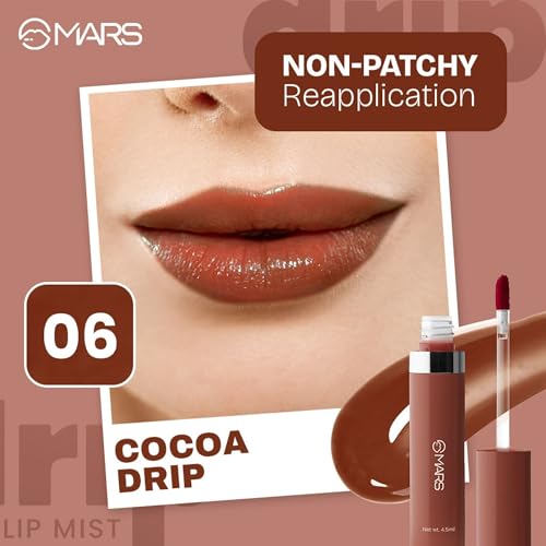 MARS Drip Lip Mist 06-Cocoa Drip 4.5 ml for Women - Image 4