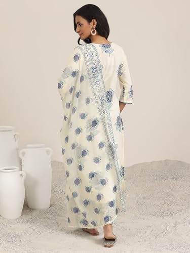 Elegant Printed Silk Blend Kurta Set | UrbanThreads.in - Image 3