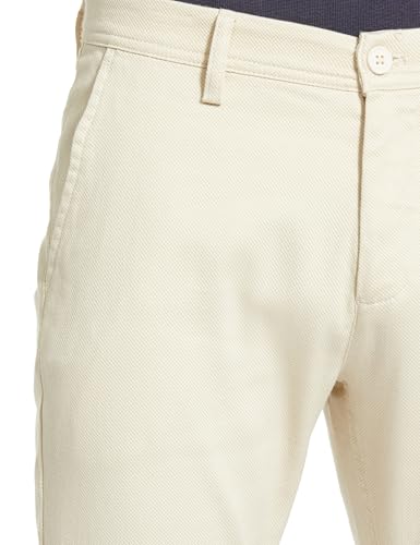 Peter England Men's Slim Fit Stretchable Casual Trousers - Image 4