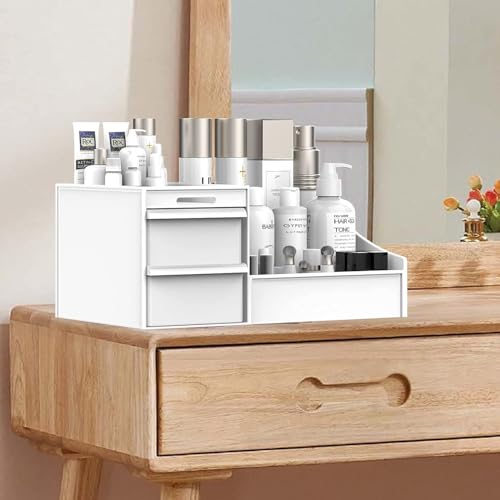 FABSKIN Cosmetic Organizer Box Plastic Storage for Women - Image 4