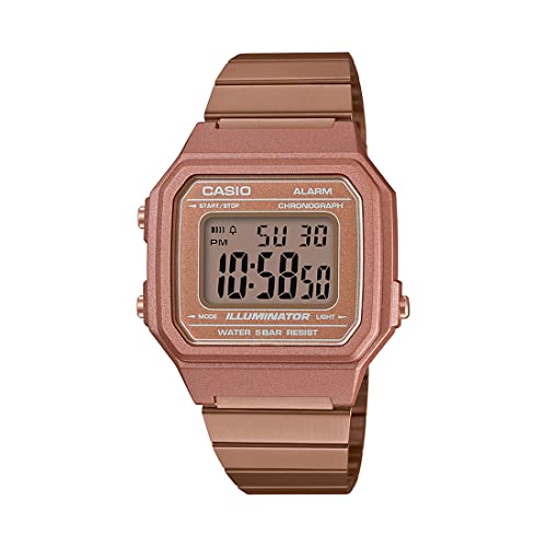 Casio Vintage Digital Watch Rose Gold Retro - Image 2