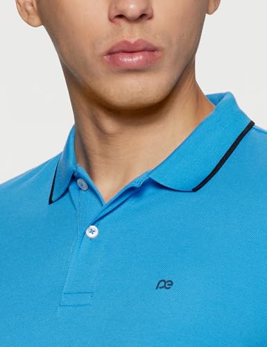Peter England Men's Snug Fit Solid Polo T-Shirt - Image 5