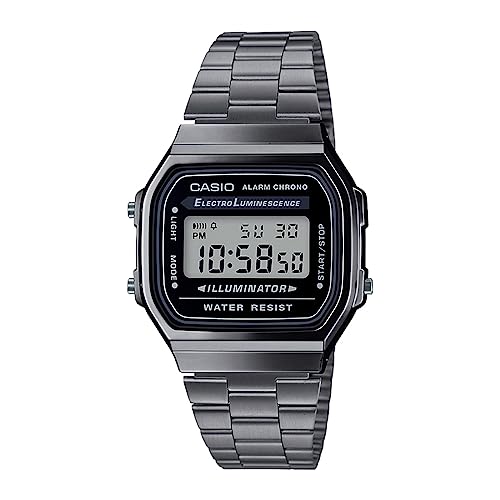 Casio Vintage Digital Watch Gold and Black - Image 2