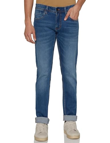 Peter England Men Mid Rise Skinny Fit Stretchable Jeans - Image 2