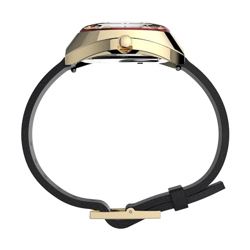 TIMEX Reissue Analog Watch Man Burgundy Dial Black Strap - Image 4