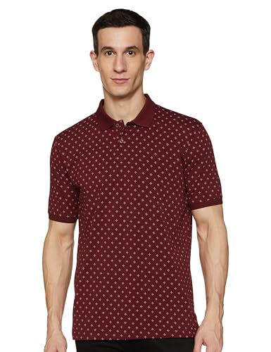 Peter England Men's Cotton Blend Regular Fit T-Shirt - Image 2