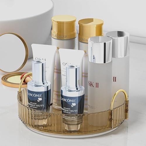 Zollyss 360° Rotating Makeup Organizer Bathroom Rack - Image 4