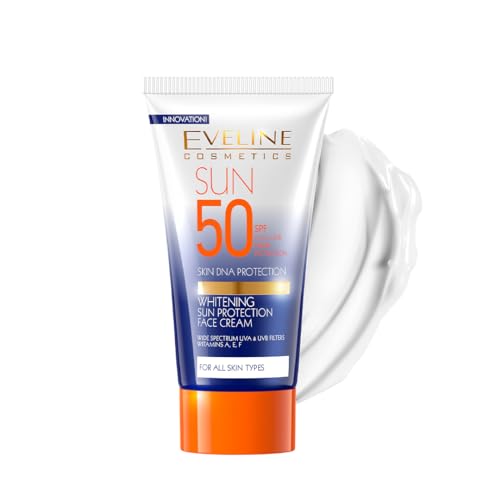 EVELINE COSMETICS 50 SPF Sunscreen Face Cream Whitening - Image 2
