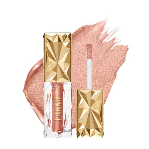 Lakme Be-jewel Satin Eye Tint Liquid Eyeshadow 01 Quartz 4.5ml - Image 2