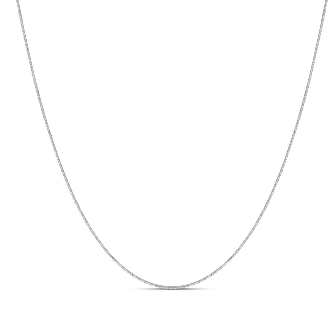 ZAVYA 925 Sterling Silver Rhodium Plated Adjustable Necklace