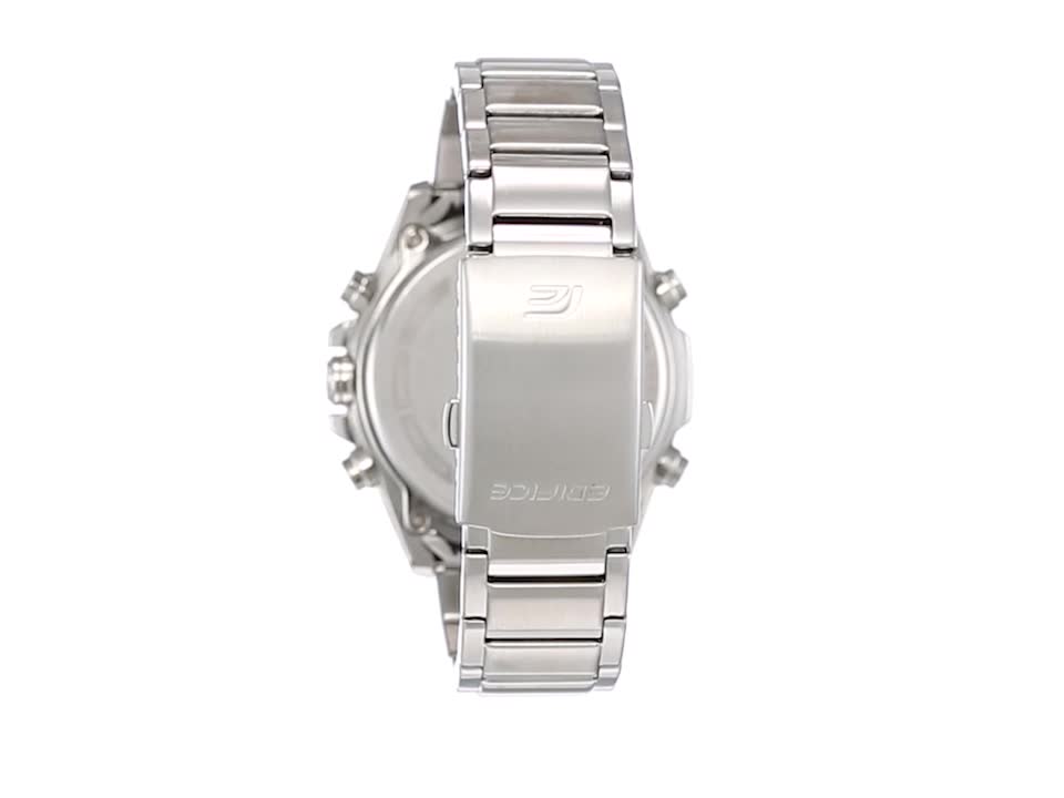 Casio Edifice Smartphone Link Silver Black Watch - Image 5