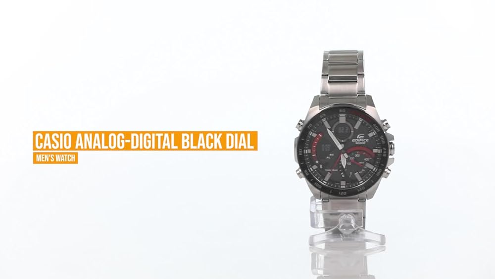 Casio Edifice Smartphone Link Silver Black Watch - Image 3