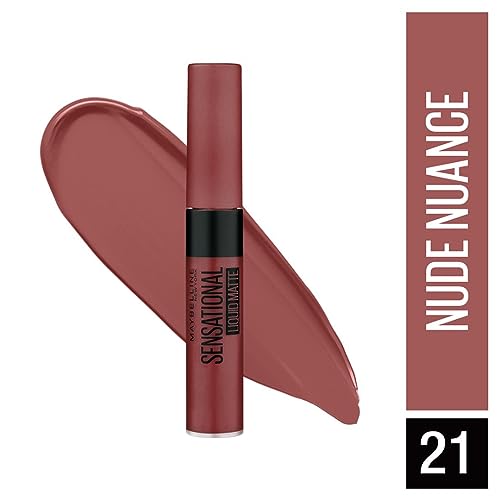 Maybelline Sensational Liquid Matte Lipstick Non-sticky Non-drying - Image 4