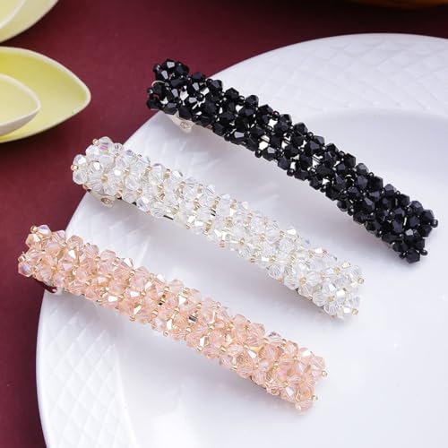 Shining Diva Crystal Hair Clips for Women Girls Kids - Image 5
