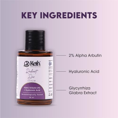 Keth Laboratories Radiant Duo Serum Unisex Acne Dull Skin - Image 5
