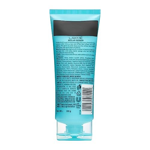 Lakme Micellar Pure Facewash Deep Pore Cleanse - Image 4