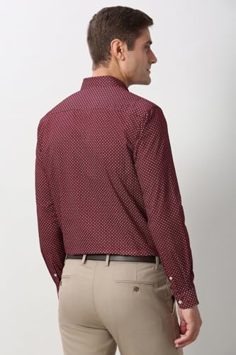 Peter England Men's Printed Formal Shirt 100% Cotton - Image 4