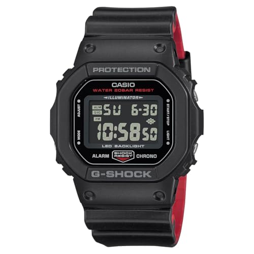Casio G-Shock DW-5600UHR-1DR Digital Black Dial Men - Image 2