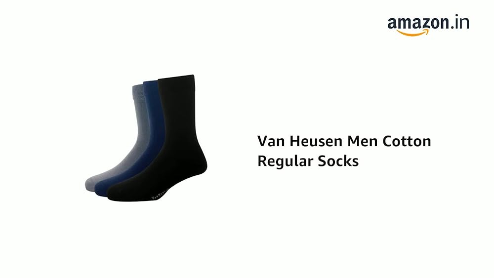 Van Heusen Men Cotton Regular Socks - Image 3