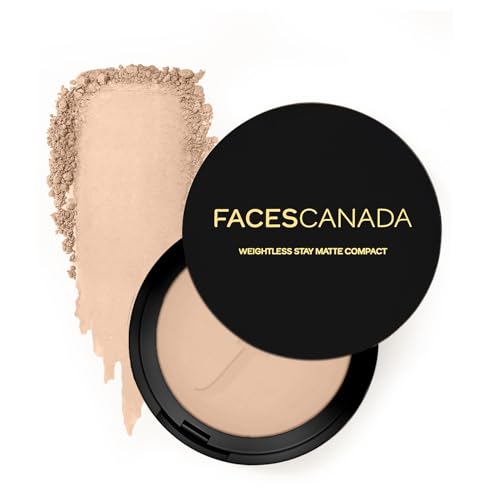 FACESCANADA Weightless Stay Matte Finish Compact Powder - Ivory, 9 G - Image 2