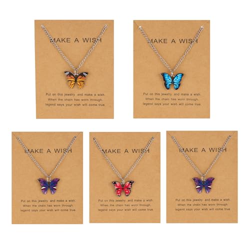 Shining Diva Butterfly Jewellery Necklace Set for Women - Image 2