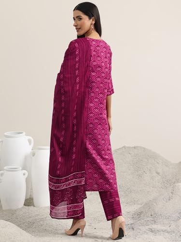 Libas Women's Cotton Kurta Set - Authentic Libas Clothing | UrbanThreads - Image 4