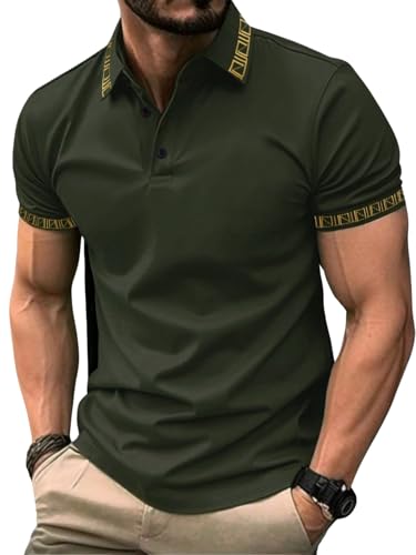 Leriya Fashion Men's Casual Old Money Poly Cotton Regular Fit Polo T-Shirt - Authentic Leriya Clothing | UrbanThreads - Image 2