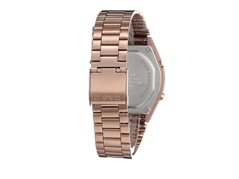 Casio Vintage Digital Watch Rose Gold Women - Image 5