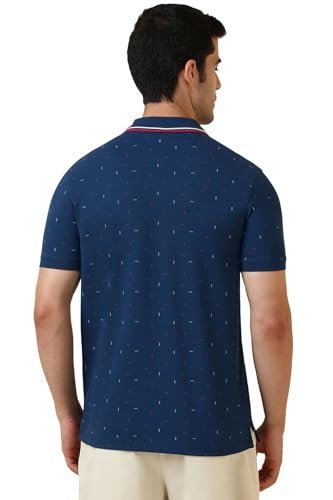 Allen Solly Men Polycotton Regular Fit Double Colour Polo - Image 4