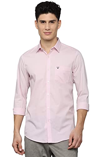 Allen Solly Men's 100% Cotton Regular Fit Shirt - Image 2