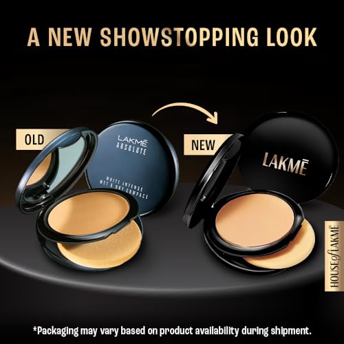 Lakme Absolute White Intense Wet and Dry Compact Almond Honey 9g - Image 5