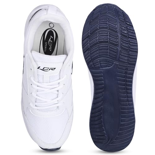 Lancer Mens Wonder-6wht-nbl1 Running Shoes - Authentic Lancer Footwear | UrbanThreads - Image 4