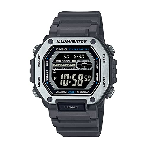 Casio MWD-110H-8BVDF Digital Grey Dial Men Watch - Image 2