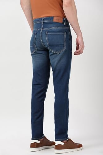 Peter England Slim Tapered Jeans - Image 4