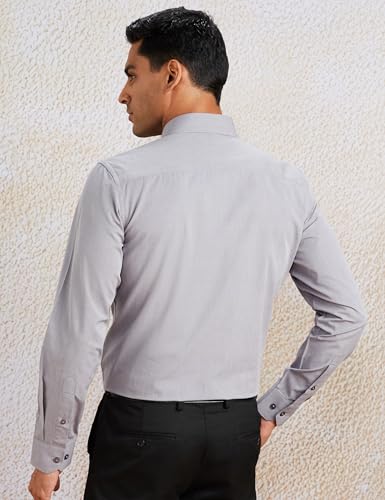 Amazon Brand Symbol Men's Cotton Rich Formal Shirt Full Sleeve Regular Fit - Image 4