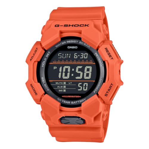 Casio G-Shock GD-010-4DR Digital Black Dial Men - Image 2