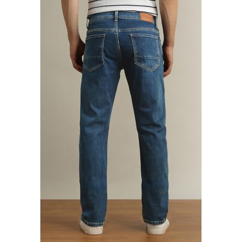 Peter England Men's Regular Fit Denim Jeans - Image 5