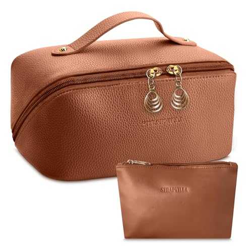 STRAPVILLA Makeup Organizer Bag Large Waterproof Pouch Women - Image 2