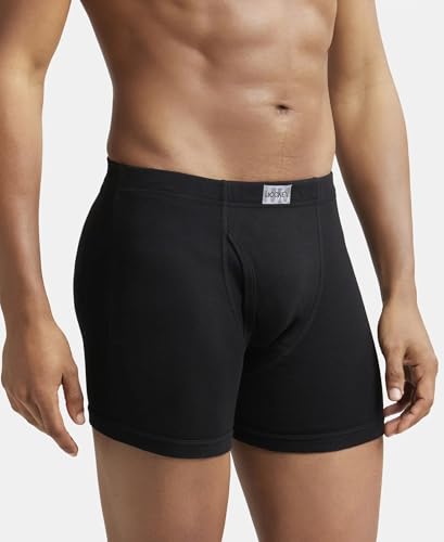 Jockey 8008 Men's Combed Cotton Rib Boxer Briefs - Image 4