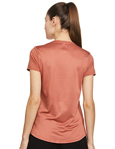 Van Heusen Women's Polyester Regular Fit Proactive Anti Bacterial T-Shirt - Round Neck, Moisture Wic - Authentic Van Clothing | UrbanThreads - Image 3