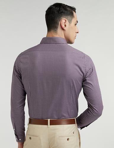 Van Heusen Men's Cotton Solid Slim Fit Shirt - Authentic Van Clothing | UrbanThreads - Image 4