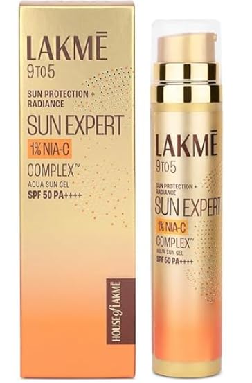 Lakme Sun Expert 1% Nia C Sunscreen Gel SPF 50 PA++++ - Image 2