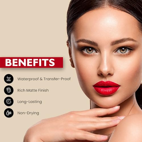 UrbanThreads Fashion Colour Lip Super Stay Waterproof Lipstick - Image 4