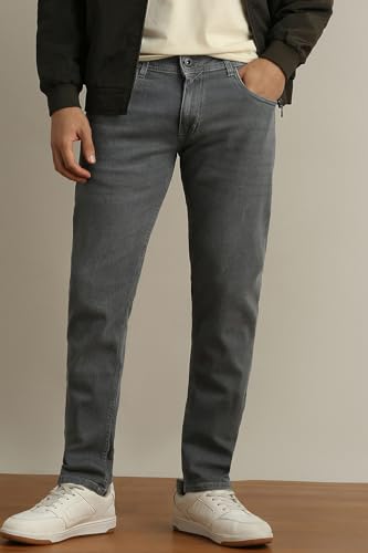 Peter England Navy Skinny Fit Jeans - Image 3