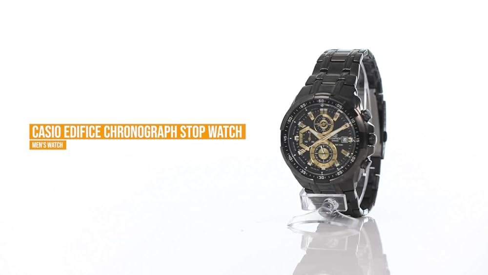 Casio EFR539BK-1A Men's Watch Black - Image 3